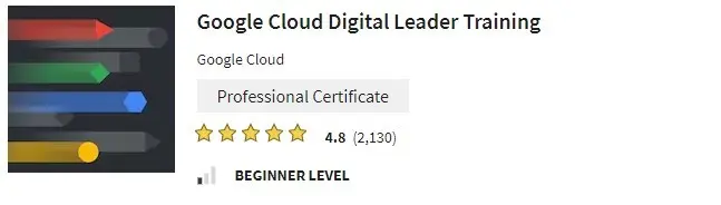 coursera black friday deals Google Cloud Digital Leader Training