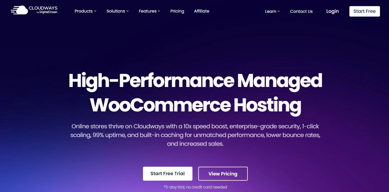 Cloudways - Web Hosting for WooCommerce