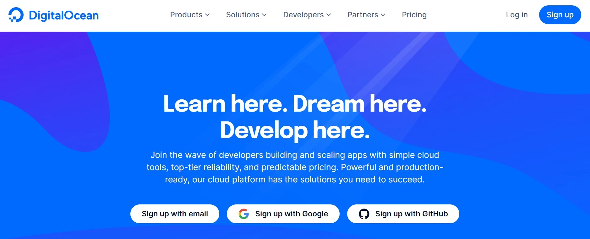 DigitalOcean - Web Hosting for News Website