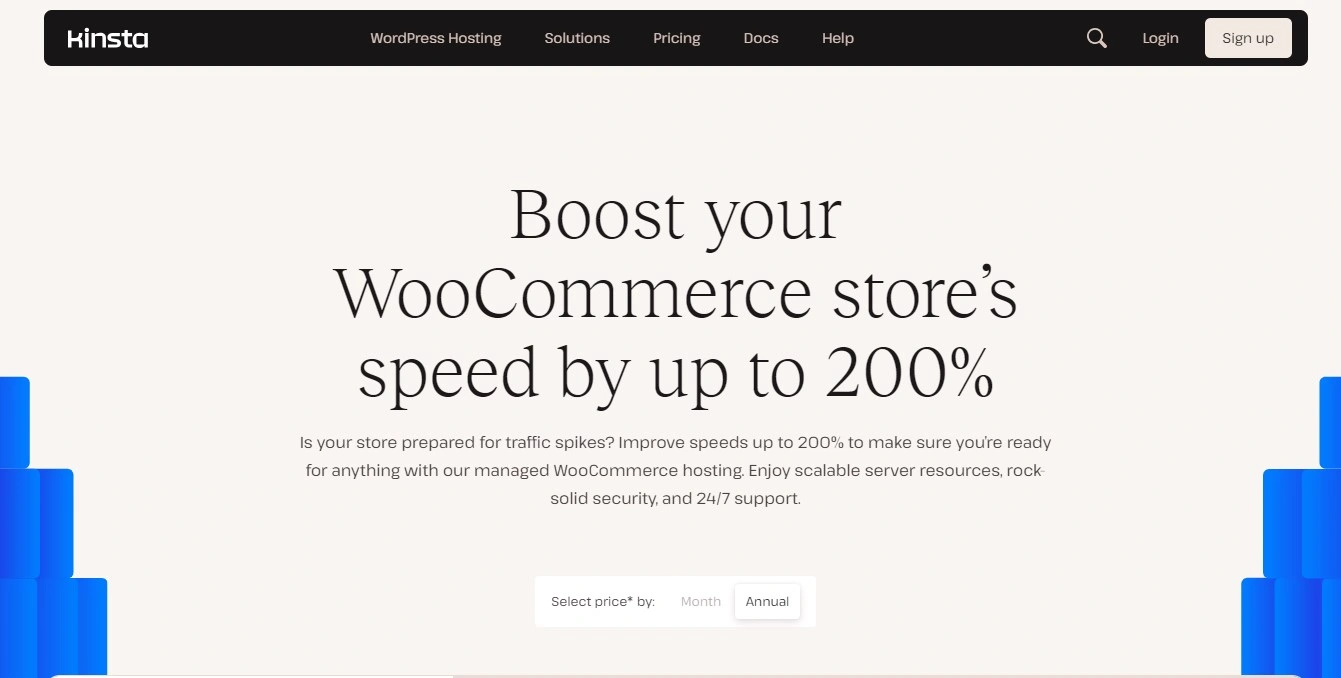 Kinsta - Web Hosting for WooCommerce