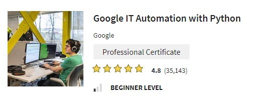 coursera black friday deals Google IT Automation with Python