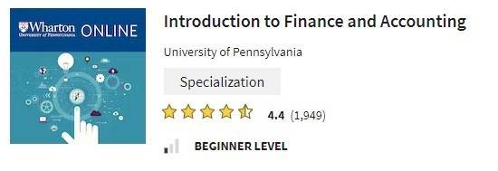 coursera black friday deals Introduction to Finance and Accounting