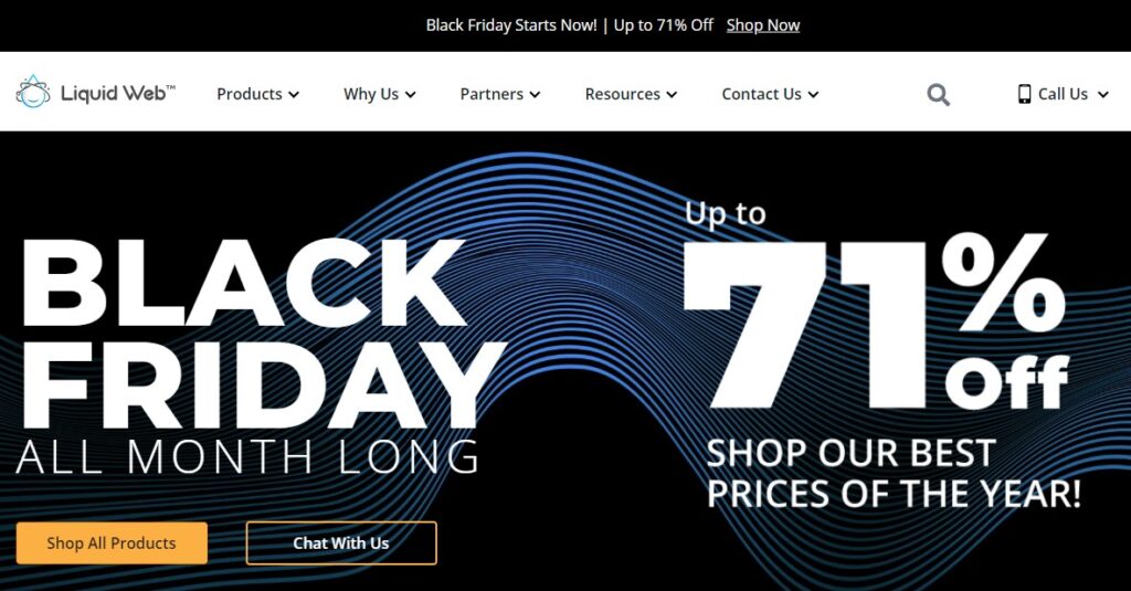 Black Friday Liquid Web 