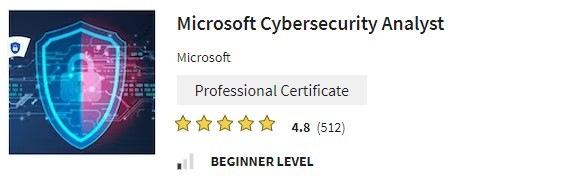 coursera black friday deals Microsoft Cybersecurity Analyst
