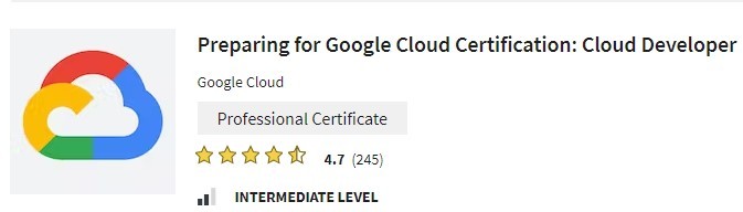 coursera black friday deals Preparing for Google Cloud Certification Cloud Developer