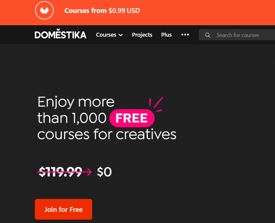 Domestika Offer for Black Friday, JA Directives