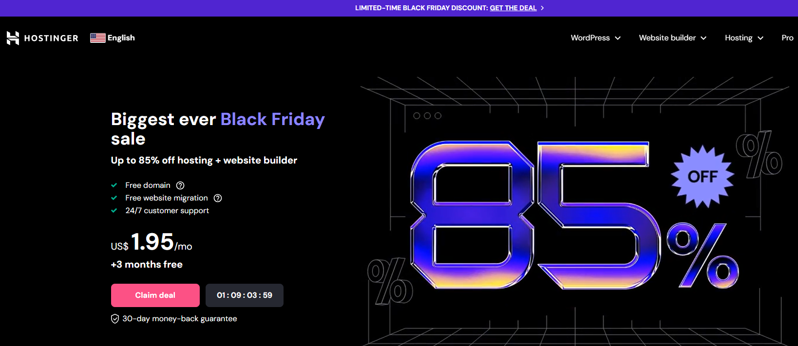 Hostinger Black Friday Deals 2024, JA Directives